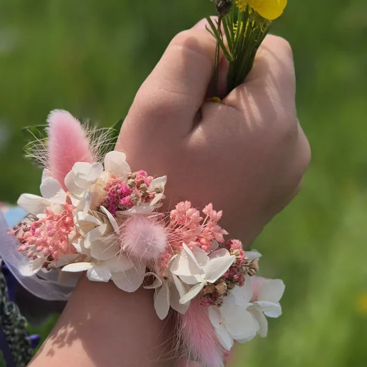 Trockenblumen_Armband